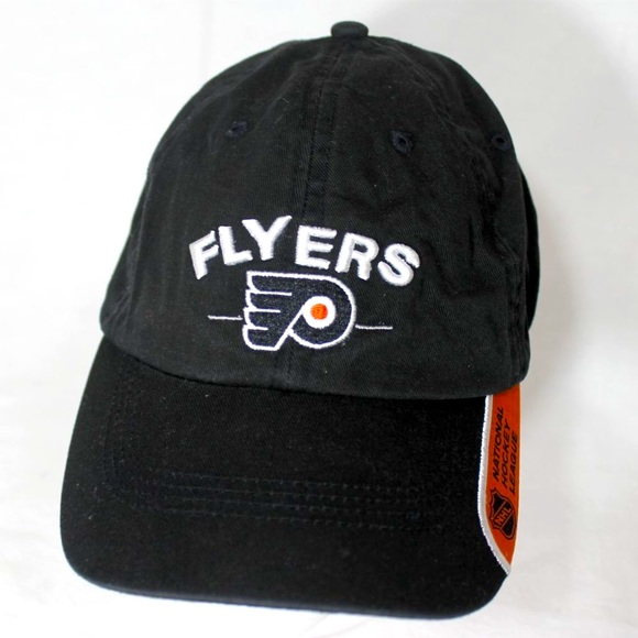 NHL PHILADELPHIA FLYERS PLAYER MARK RECCHI SIGNED Baseball Cap Hat Black Orange - Picture 5 of 12